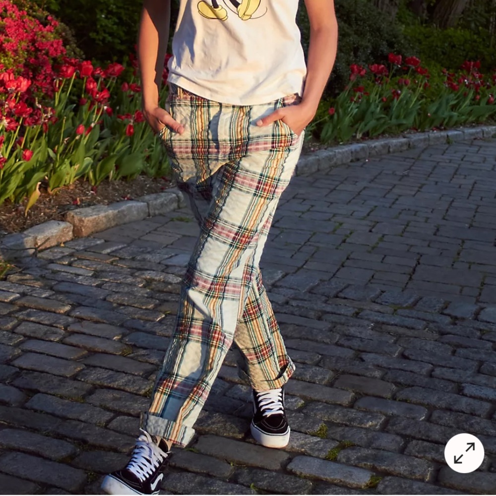 Free People Marlowe Yarn Dye Trousers